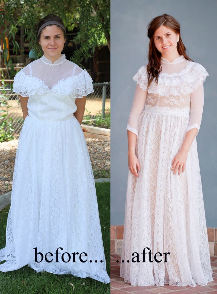 Jessica-May-Bridal Brenn before after